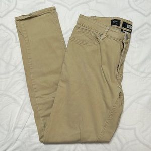 Hype mens W32xL32 khaki pants